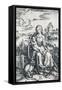 Virgin and Child with a Monkey, 1506-Albrecht Dürer-Framed Stretched Canvas