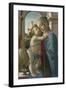 Virgin and Child with an Angel, 1475-85-Sandro Botticelli-Framed Giclee Print