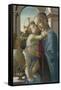 Virgin and Child with an Angel, 1475-85-Sandro Botticelli-Framed Stretched Canvas