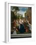 Virgin and Child with Angels, c.1518-Bernard van Orley-Framed Giclee Print