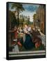 Virgin and Child with Angels, c.1518-Bernard van Orley-Framed Stretched Canvas