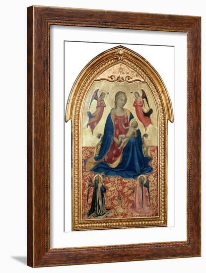 'Virgin and Child with Angels', c1425-Fra Angelico-Framed Giclee Print