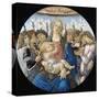 Virgin and Child with Eight Angels-Sandro Botticelli-Stretched Canvas