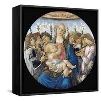 Virgin and Child with Eight Angels-Sandro Botticelli-Framed Stretched Canvas