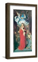 Virgin and Child With Four Angels, ca. 1505-Gerard David-Framed Premium Giclee Print