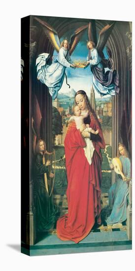 Virgin and Child With Four Angels, ca. 1505-Gerard David-Stretched Canvas