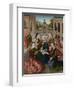 Virgin and Child with Four Holy Virgins-Master of the Virgo Inter Virgines-Framed Art Print