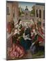 Virgin and Child with Four Holy Virgins-Master of the Virgo Inter Virgines-Mounted Art Print