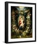 Virgin and Child with Fruits and Flowers-Jan Brueghel the Elder-Framed Giclee Print