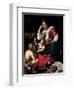 Virgin and Child with John the Baptist as a Boy, C. 1620-Bernardo Strozzi-Framed Giclee Print