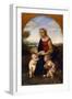 Virgin and Child with John the Baptist as a Boy, Early 19th Century-Franz Pforr-Framed Giclee Print