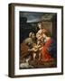 Virgin And Child With John the Baptist As a Boy, Saint Elizabeth And Saint Catherine-null-Framed Giclee Print
