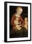 Virgin and Child with John the Baptist as a Boy-Lucas Cranach the Elder-Framed Giclee Print