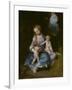 Virgin and Child with John the Baptist as a Boy-Correggio-Framed Giclee Print