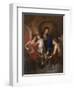 Virgin and Child with Music-Making Angels, c.1630-Anthony van Dyck-Framed Giclee Print