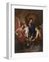 Virgin and Child with Music-Making Angels, c.1630-Anthony van Dyck-Framed Giclee Print