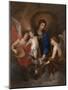 Virgin and Child with Music-Making Angels, c.1630-Anthony van Dyck-Mounted Giclee Print