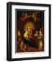 Virgin and Child with Music Making Angels-Frans Francken the Younger-Framed Giclee Print
