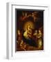 Virgin and Child with Music Making Angels-Frans Francken the Younger-Framed Giclee Print
