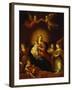 Virgin and Child with Music Making Angels-Frans Francken the Younger-Framed Giclee Print