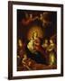 Virgin and Child with Music Making Angels-Frans Francken the Younger-Framed Giclee Print