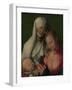 Virgin and Child with Saint Anne, c.1519-Albrecht Dürer or Duerer-Framed Giclee Print