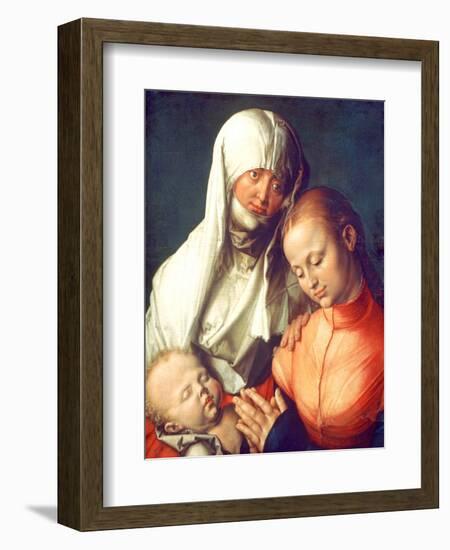 Virgin and Child with Saint Anne, C1519-Albrecht Durer-Framed Giclee Print