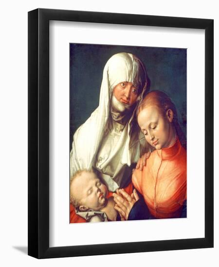 Virgin and Child with Saint Anne, C1519-Albrecht Durer-Framed Giclee Print