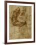 Virgin and Child with Saint Anne-Michelangelo Buonarroti-Framed Giclee Print