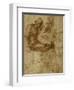 Virgin and Child with Saint Anne-Michelangelo Buonarroti-Framed Giclee Print