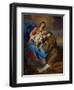 Virgin and Child with Saint Anthony of Padua, 1630-1632-Sir Anthony Van Dyck-Framed Giclee Print