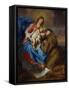 Virgin and Child with Saint Anthony of Padua, 1630-1632-Sir Anthony Van Dyck-Framed Stretched Canvas