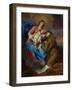 Virgin and Child with Saint Anthony of Padua, 1630-1632-Sir Anthony Van Dyck-Framed Giclee Print