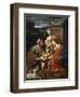 Virgin and Child with Saint Elisabeth,the infant Saint John and Saint Catherine1624-26French Schoo-Simon Vouet-Framed Giclee Print