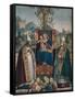 Virgin and Child with Saint Lorenzo Giustiniani and Zeno, 1874, (1903)-Girolamo dai Libri-Framed Stretched Canvas