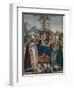 Virgin and Child with Saint Lorenzo Giustiniani and Zeno, 1874, (1903)-Girolamo dai Libri-Framed Giclee Print