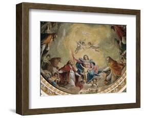 Virgin and Child with Saints, 1768-Giacomo Zampa-Framed Giclee Print