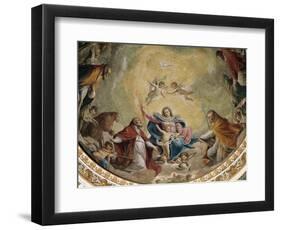 Virgin and Child with Saints, 1768-Giacomo Zampa-Framed Giclee Print