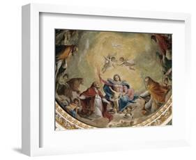 Virgin and Child with Saints, 1768-Giacomo Zampa-Framed Giclee Print