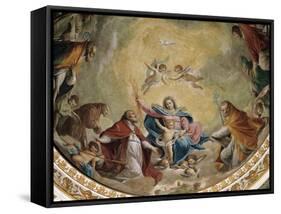 Virgin and Child with Saints, 1768-Giacomo Zampa-Framed Stretched Canvas