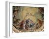 Virgin and Child with Saints, 1768-Giacomo Zampa-Framed Giclee Print