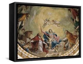 Virgin and Child with Saints, 1768-Giacomo Zampa-Framed Stretched Canvas