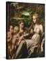 Virgin and Child, with Saints Catherine and John-Parmigianino-Stretched Canvas