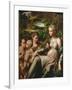 Virgin and Child, with Saints Catherine and John-Parmigianino-Framed Giclee Print