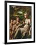 Virgin and Child, with Saints Catherine and John-Parmigianino-Framed Giclee Print