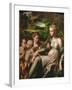 Virgin and Child, with Saints Catherine and John-Parmigianino-Framed Giclee Print