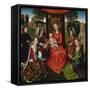 Virgin and Child with Saints Catherine of Alexandria and Barbara, 1480-Hans Memling-Framed Stretched Canvas