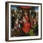 Virgin and Child with Saints Catherine of Alexandria and Barbara, 1480-Hans Memling-Framed Giclee Print