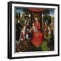 Virgin and Child with Saints Catherine of Alexandria and Barbara, 1480-Hans Memling-Framed Giclee Print