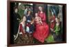 Virgin and Child with Saints Catherine of Alexandria and Barbara, Early 1480S-Hans Memling-Framed Art Print